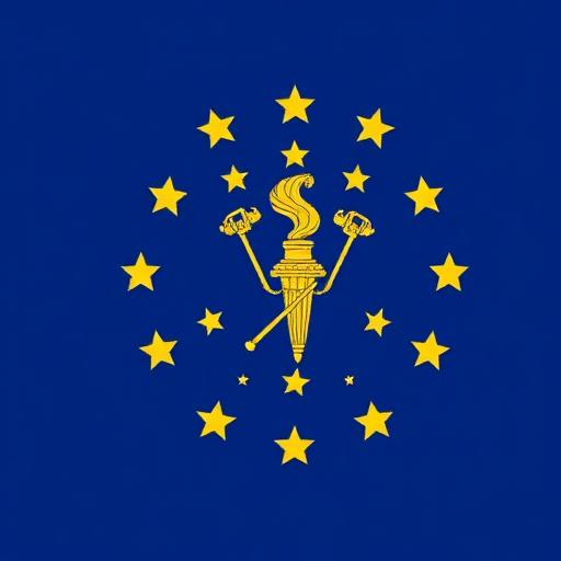 Indiana state flag